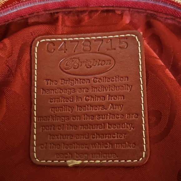 VTG BRIGHTON Hearts Canvas Leather  Coquette Mini Backpack main image 13